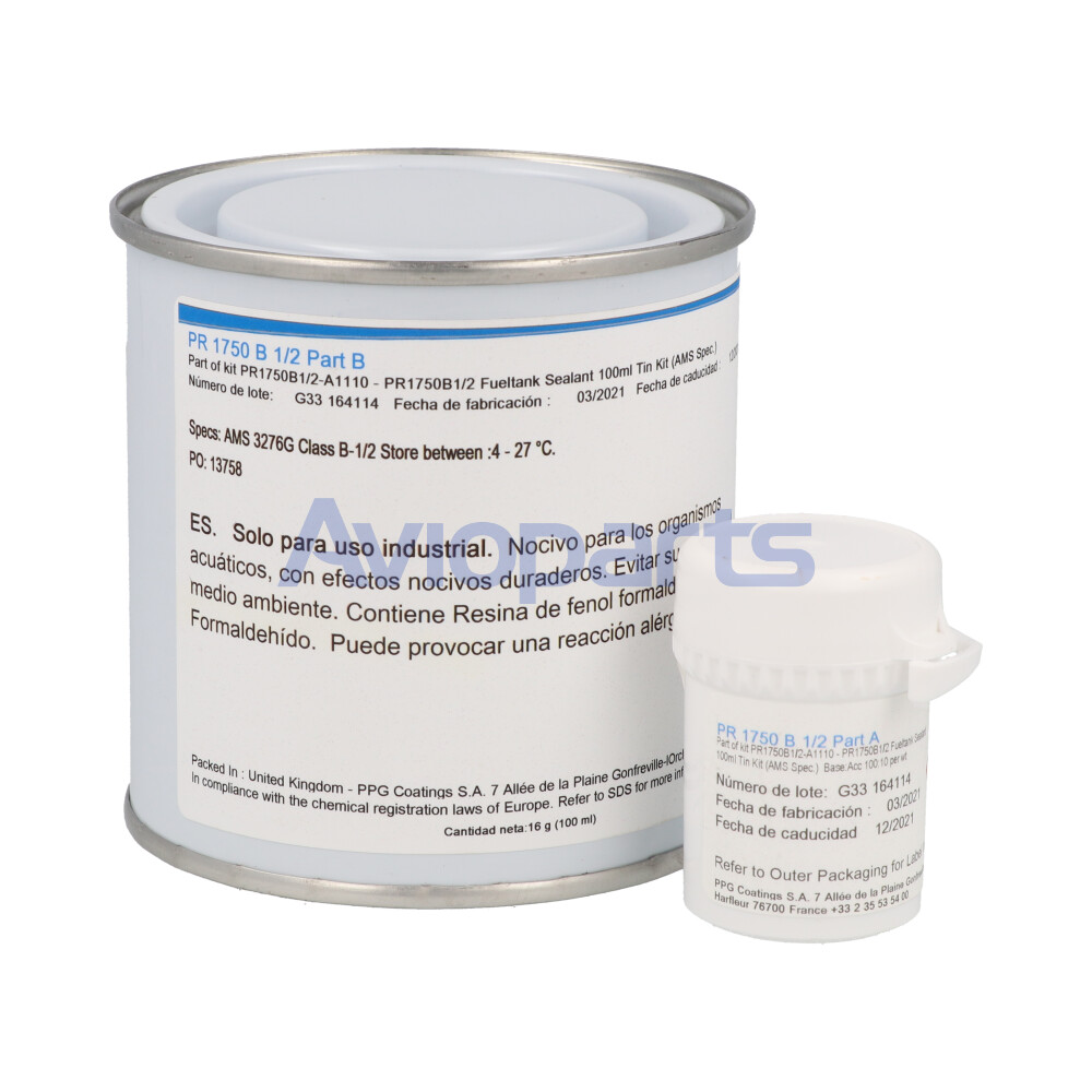 PR 1750 B1/2 ,FUEL TANK SEALANT, KIT 100 ML // SPECF. AMS